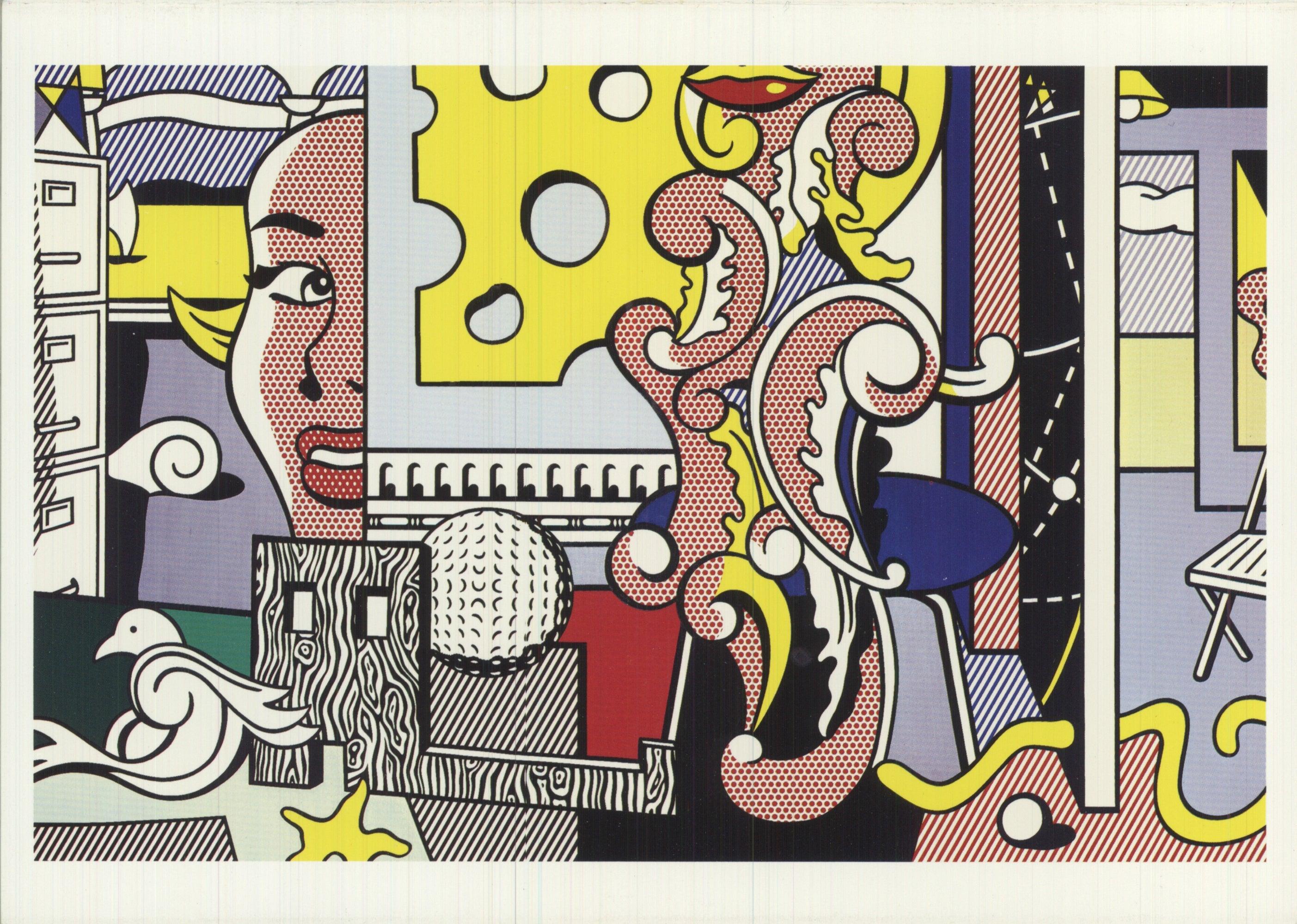 Roy Lichtenstein 'Go for Baroque' 1994 Vintage Pop Art For Sale 1