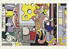 Roy Lichtenstein 'Go for Baroque' 1994 Pop Art d'epoca