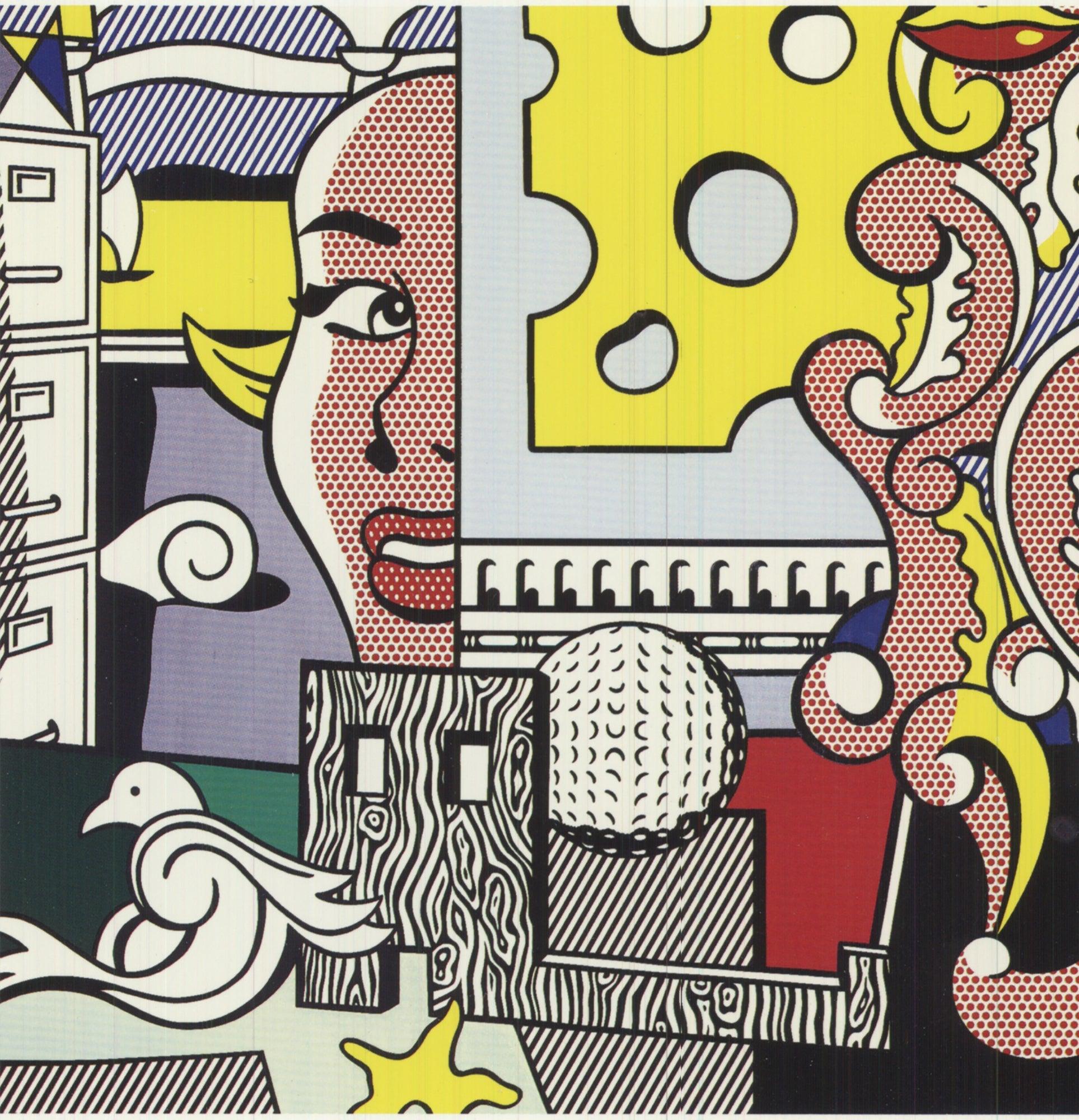 Roy Lichtenstein 'Go for Baroque' 1994 Vintage Pop Art For Sale 3