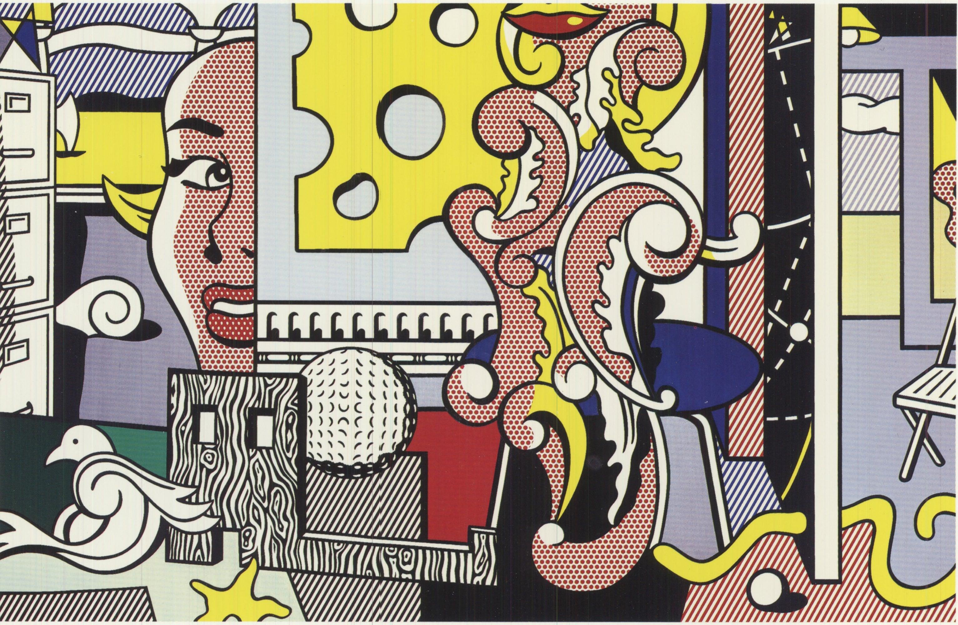 Roy Lichtenstein 'Go for Baroque' 1994 Vintage Pop Art For Sale 4