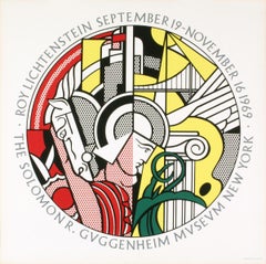 Roy Lichtenstein-Guggenheim Museum-1969 Serigraph