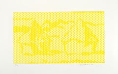 Vintage Roy Lichtenstein Haystack #1, 1969 Hand Signed Pop Screenprint & Lithograph 