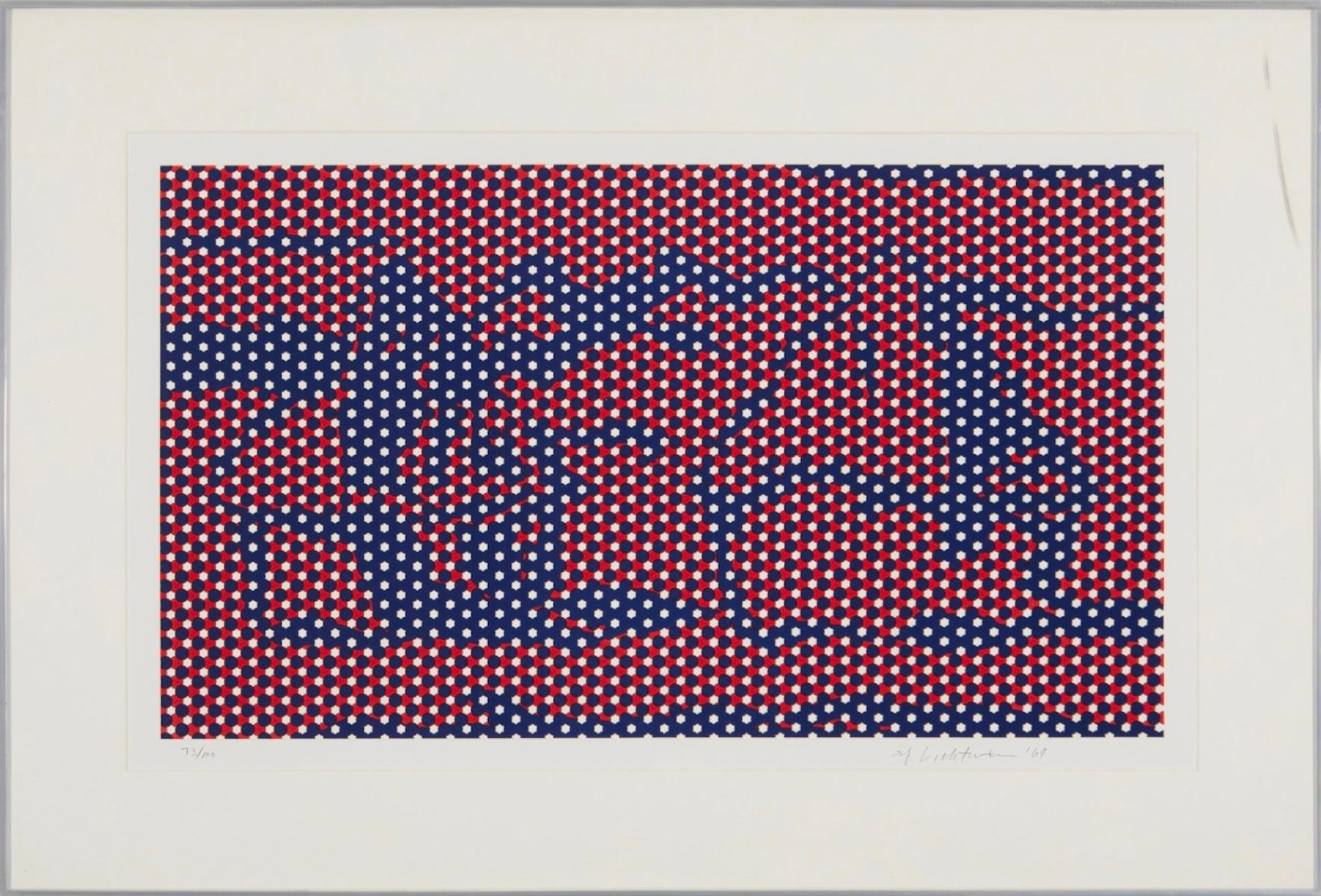 Roy Lichtenstein 'Haystack #4' Signed Lithograph and Screenprint 1969 For Sale 1