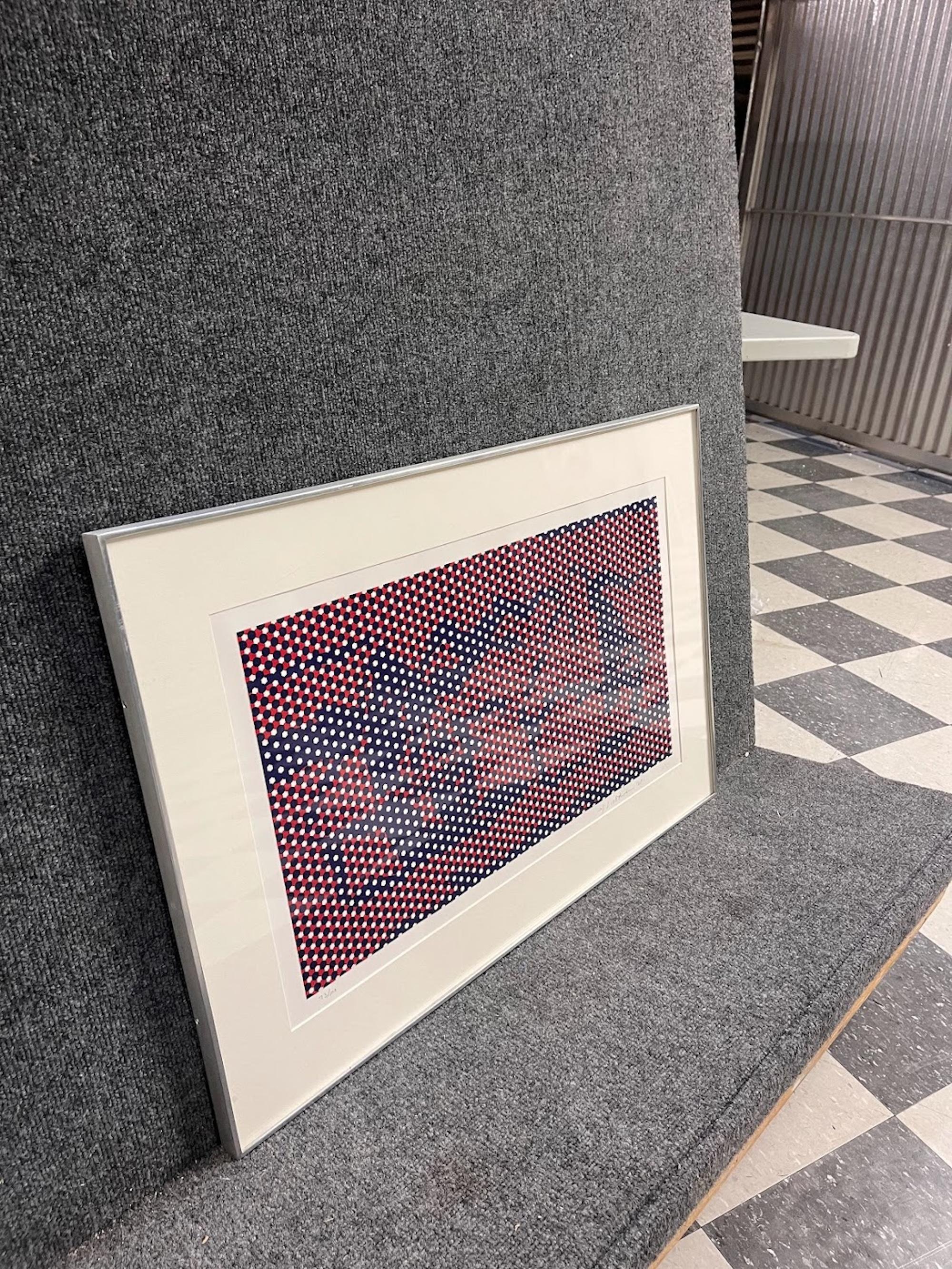 Roy Lichtenstein 'Haystack #4' Signed Lithograph and Screenprint 1969 For Sale 8