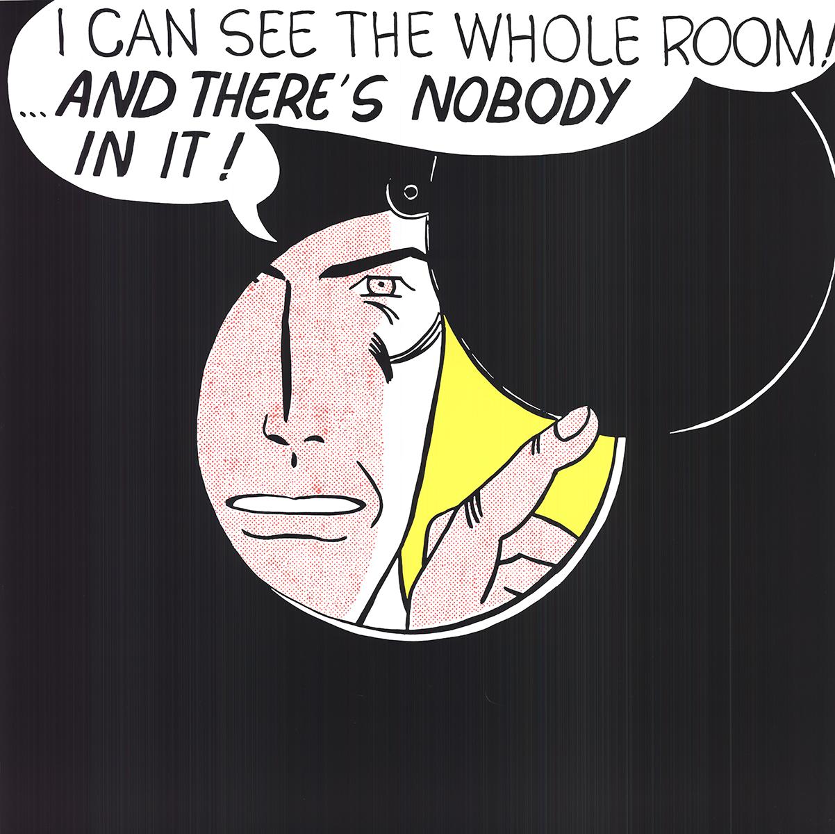 Roy Lichtenstein 'I Can See The Whole Room'  For Sale 1