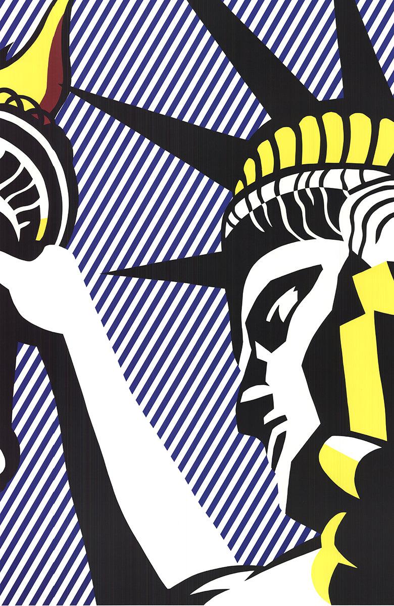 ROY LICHTENSTEIN I Love Liberty, 1982 Primera Edición Pop Art Vintage - Print Arte pop de Roy Lichtenstein