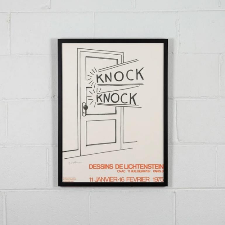 Knock Knock - Print by Roy Lichtenstein