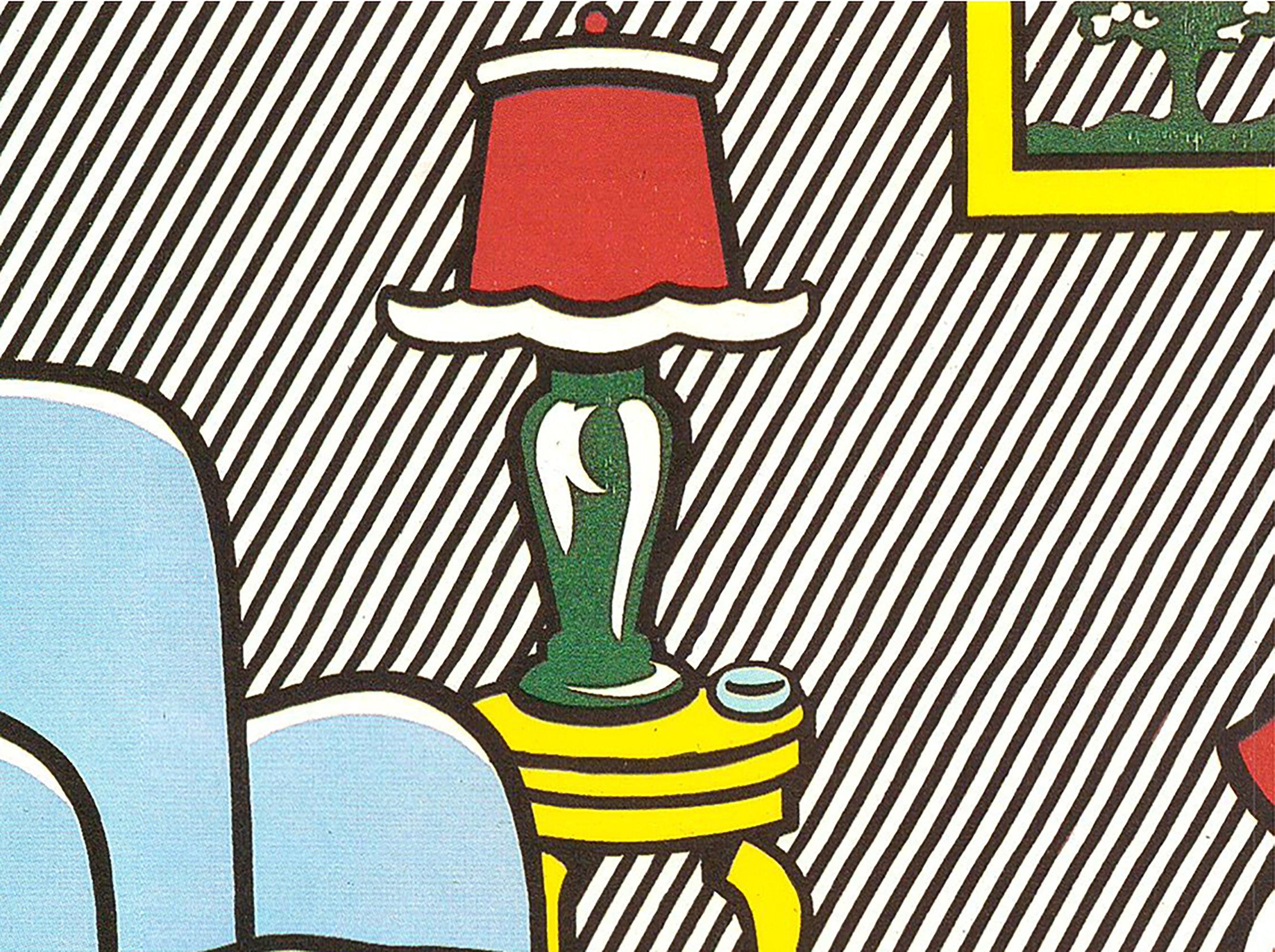 Roy Lichtenstein 'La Sortie' 1994 Pop Art d'epoca in vendita 3