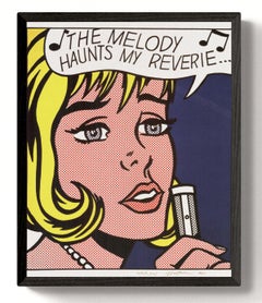 Roy Lichtenstein 'Melody haunts my Reverie' 2010- Offset Lithograph