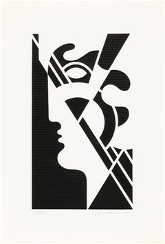 Roy Lichtenstein Modern Head #5