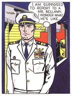 Mr Bellamy Offset Print, Framed Pop Art, 2010, Excellent Condition