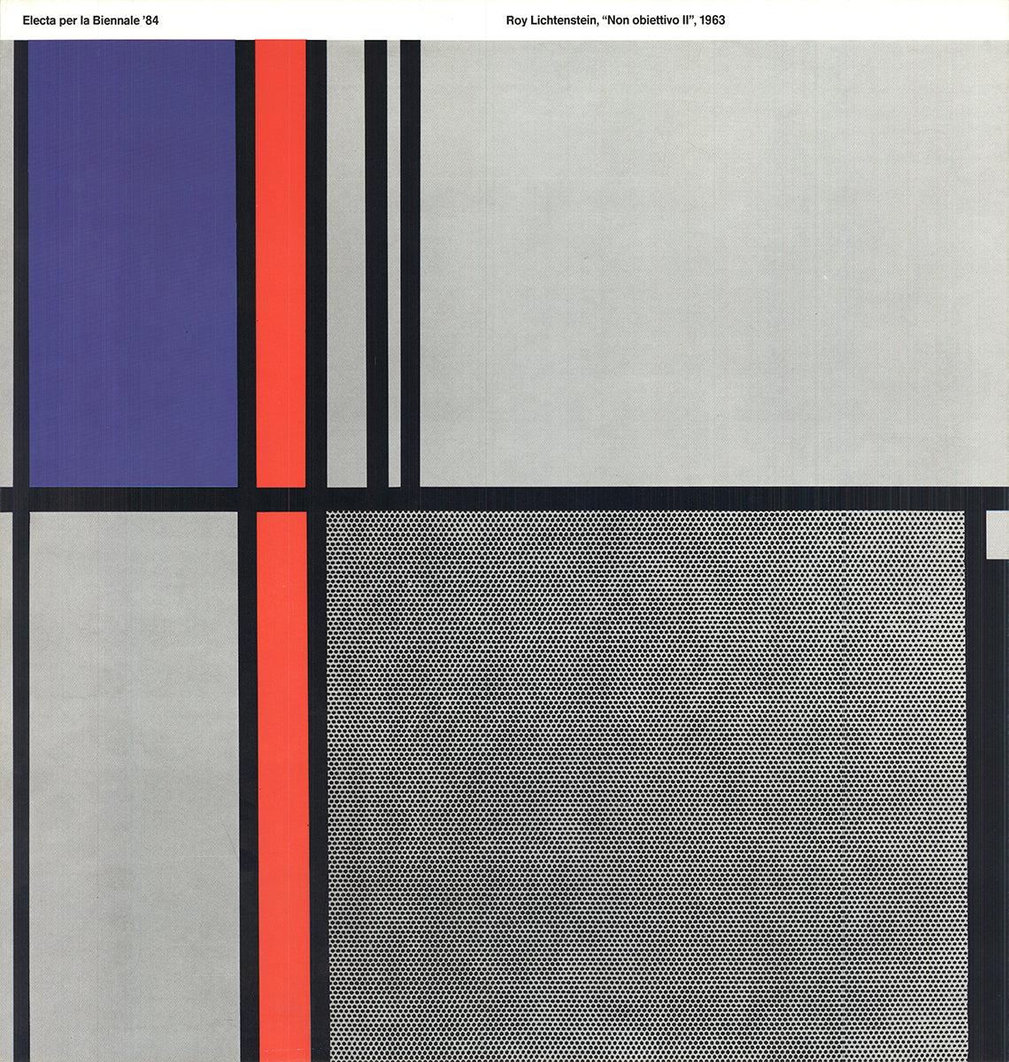 Roy Lichtenstein 'Nonobjective II' 