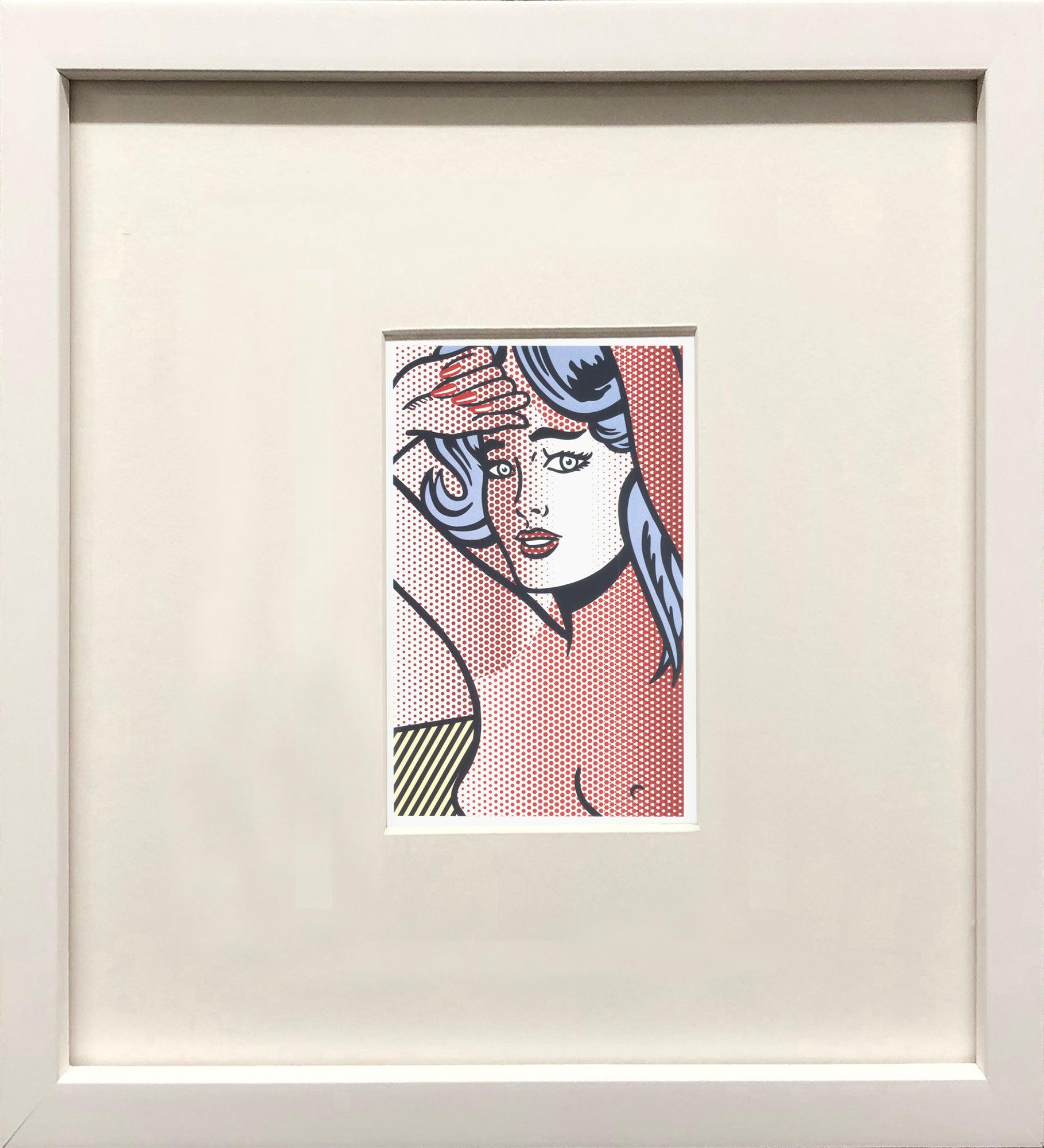 Roy Lichtenstein 'Nude with Blue Hair' 1997 Vintage Pop Art