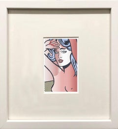 Roy Lichtenstein 'Nude with Blue Hair' 1997