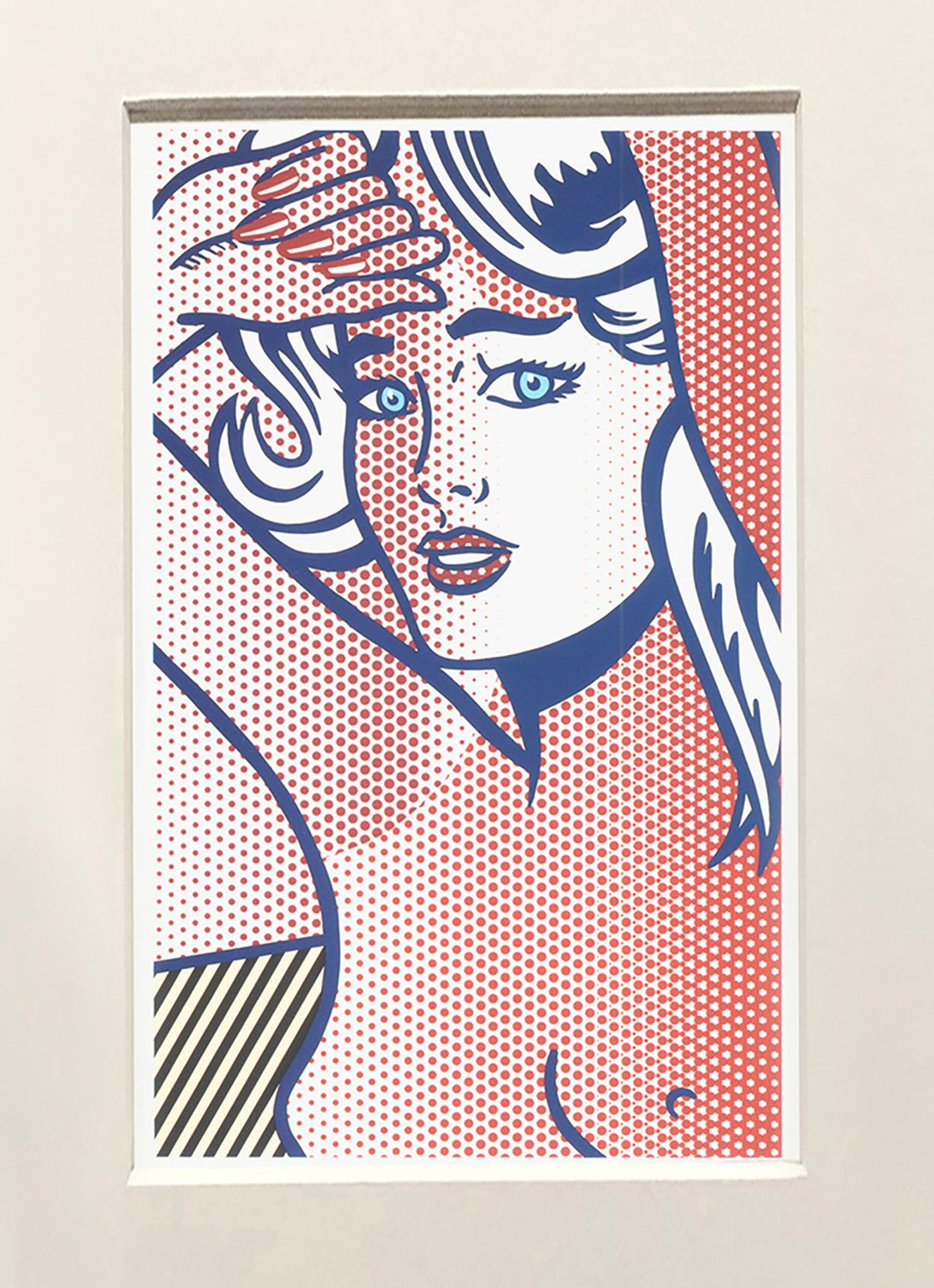 Roy Lichtenstein 'Akt mit blauem Haar, Zustand 1' 1997 Vintage Pop Art im Angebot 1