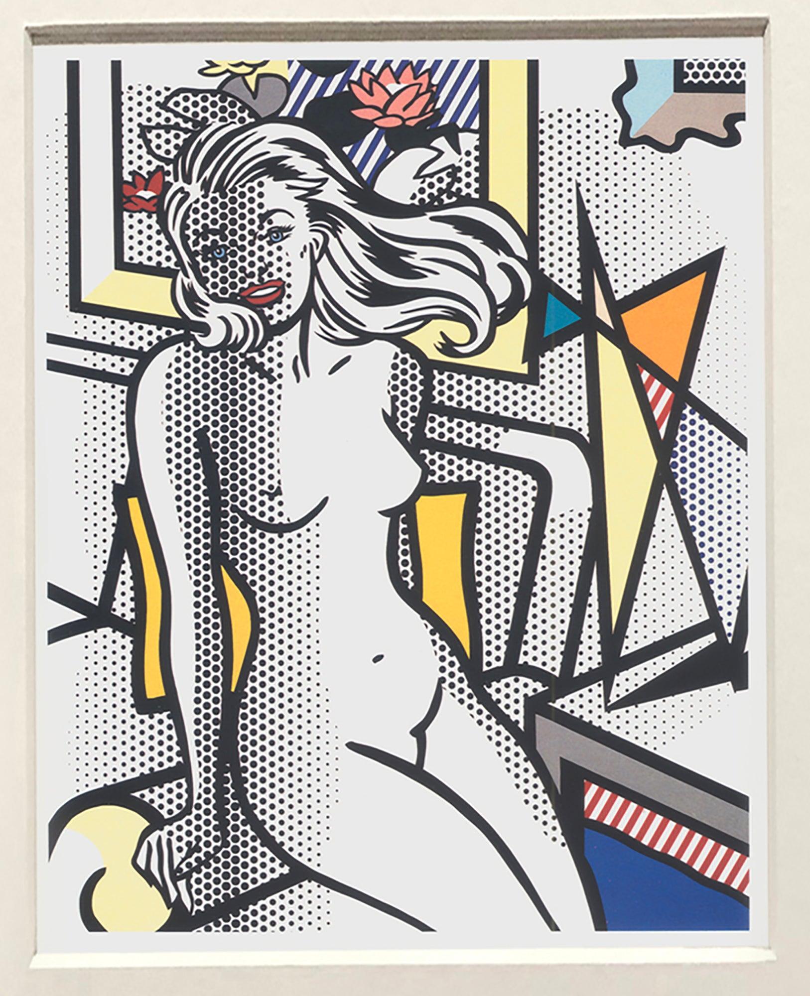 Roy Lichtenstein 'Nu avec oreiller jaune' 1997 en vente 1