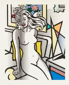 Roy Lichtenstein 'Nude with Yellow Pillow' Relief Print 1994
