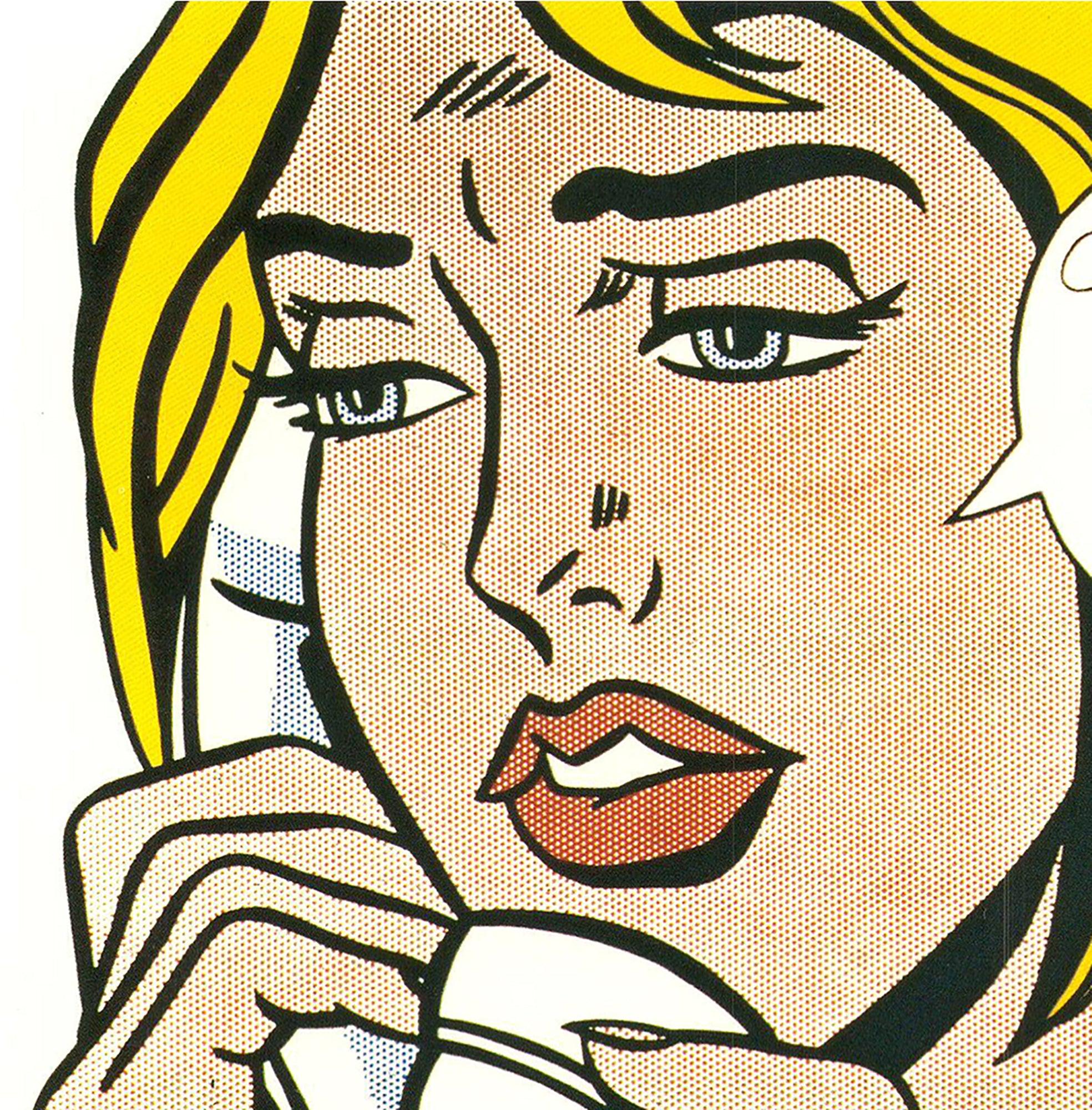 Roy Lichtenstein 'Oh, Jeff..' 1994 Vintage Pop Art For Sale 2