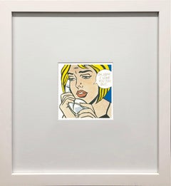 Roy Lichtenstein 'Oh, Jeff..' 1994 Vintage Pop Art