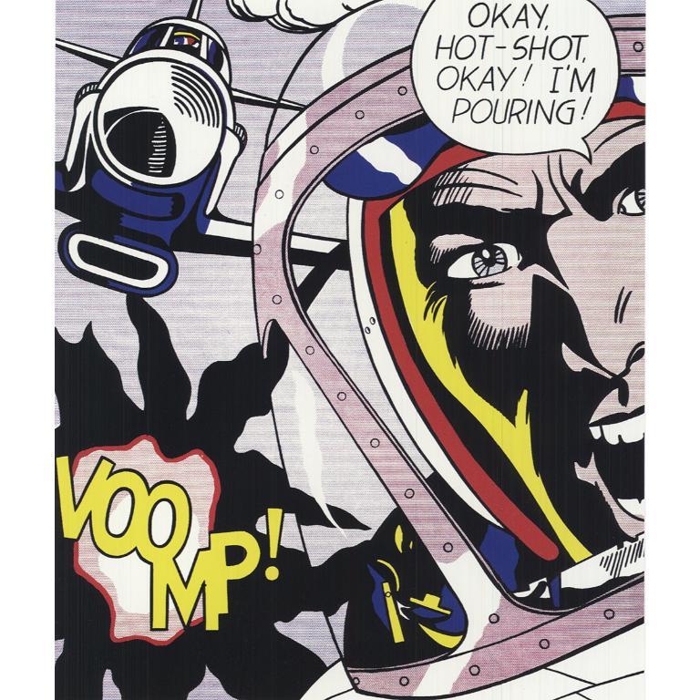 Roy Lichtenstein 'Ok, Hot-Shot! Vintage By 1988 in vendita 1