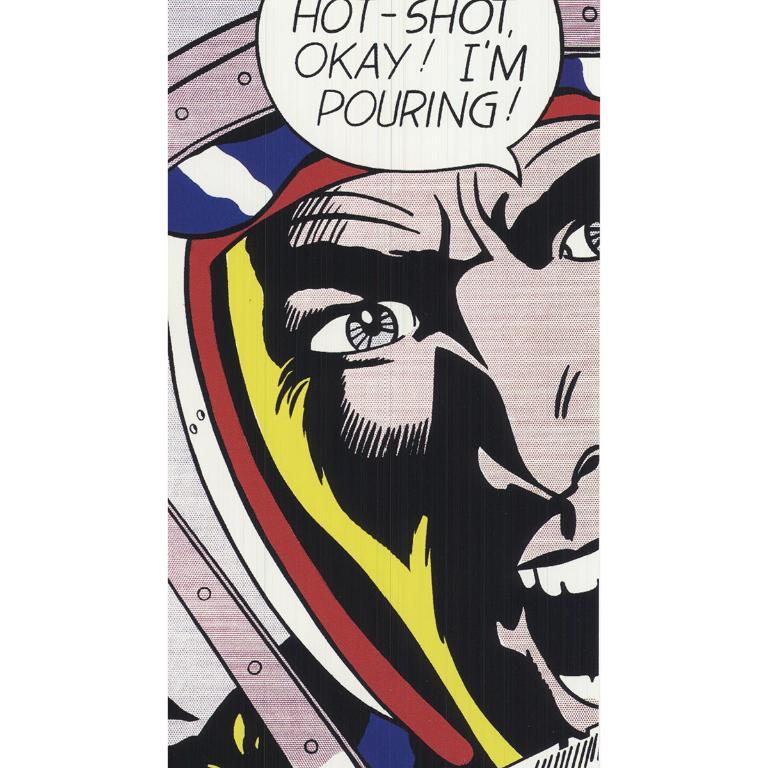 Roy Lichtenstein 'Ok, Hot-Shot! Vintage By 1988 in vendita 2