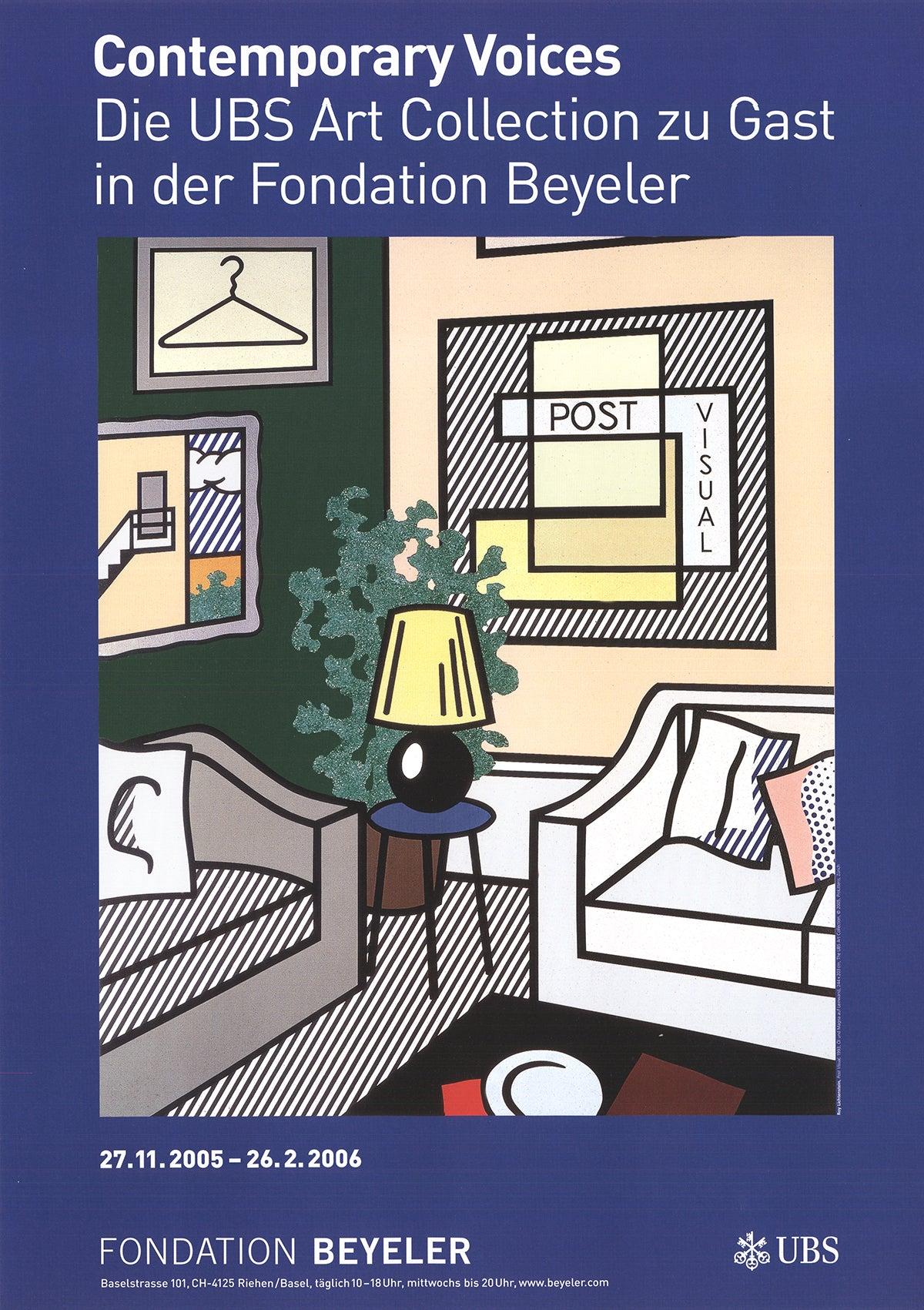 Roy Lichtenstein Pop Art Exhibition Poster, Unframed, 2000s