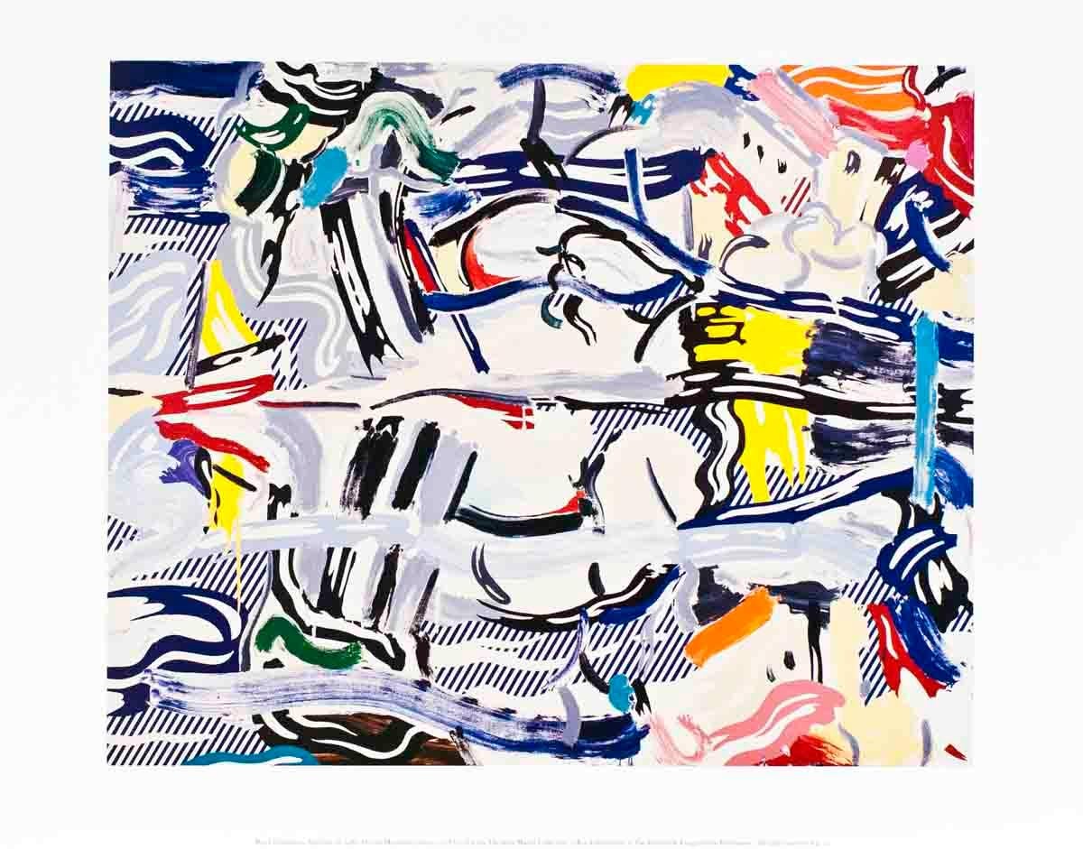 Roy Lichtenstein „Reflections II“ – Pop Art, Vintage