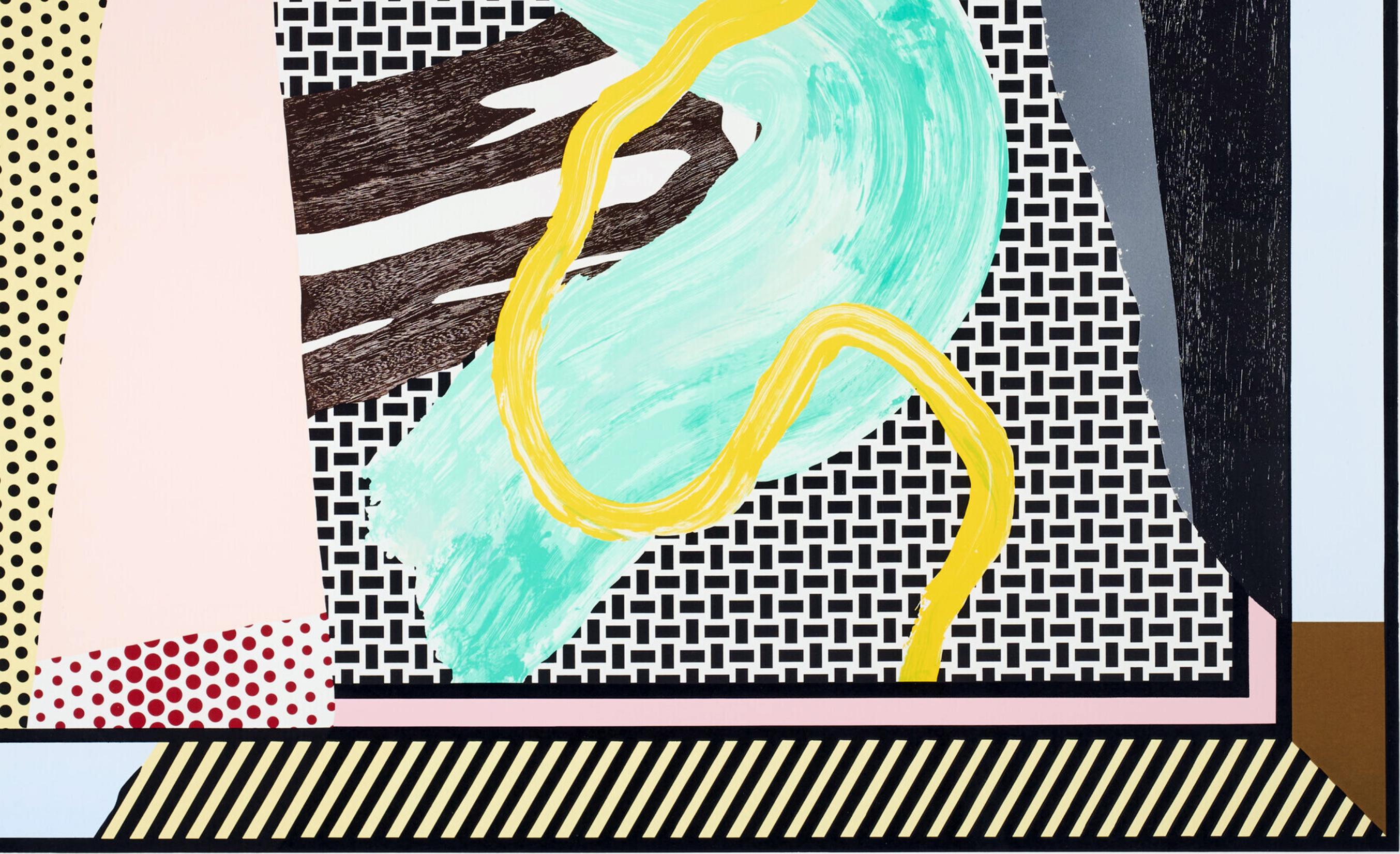 Roy Lichtenstein, Reflections on Brushstrokes, from Reflections Series 2