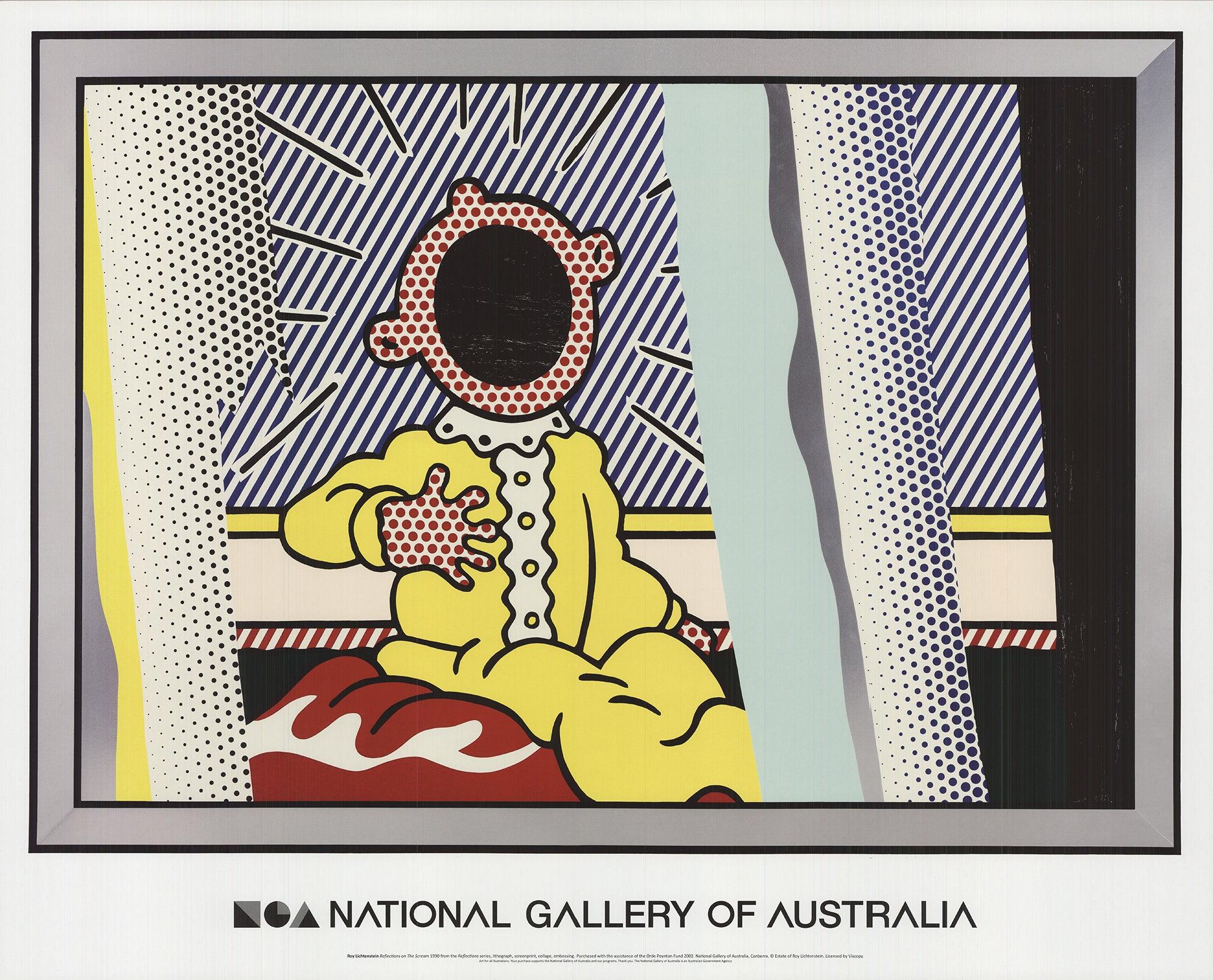 Roy Lichtenstein Reflections on the Scream 2013- Pop Art Vintage