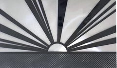 Roy Lichtenstein - Rising Sun Announcement (Hand Signed), Silkscreen on Rowlux