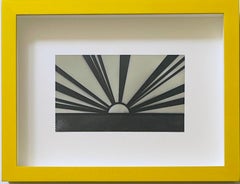 Roy Lichtenstein - Rising Sun Announcement (Hand Signed), Silkscreen on Rowlux