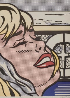 Roy Lichtenstein 'Shipboard Girl' Lithograph 1965