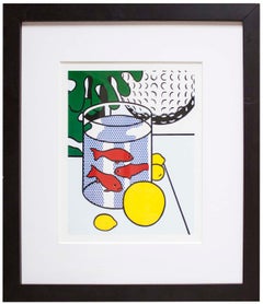 Roy Lichtenstein 'Still Life with Goldfish Bowl' Pop Art