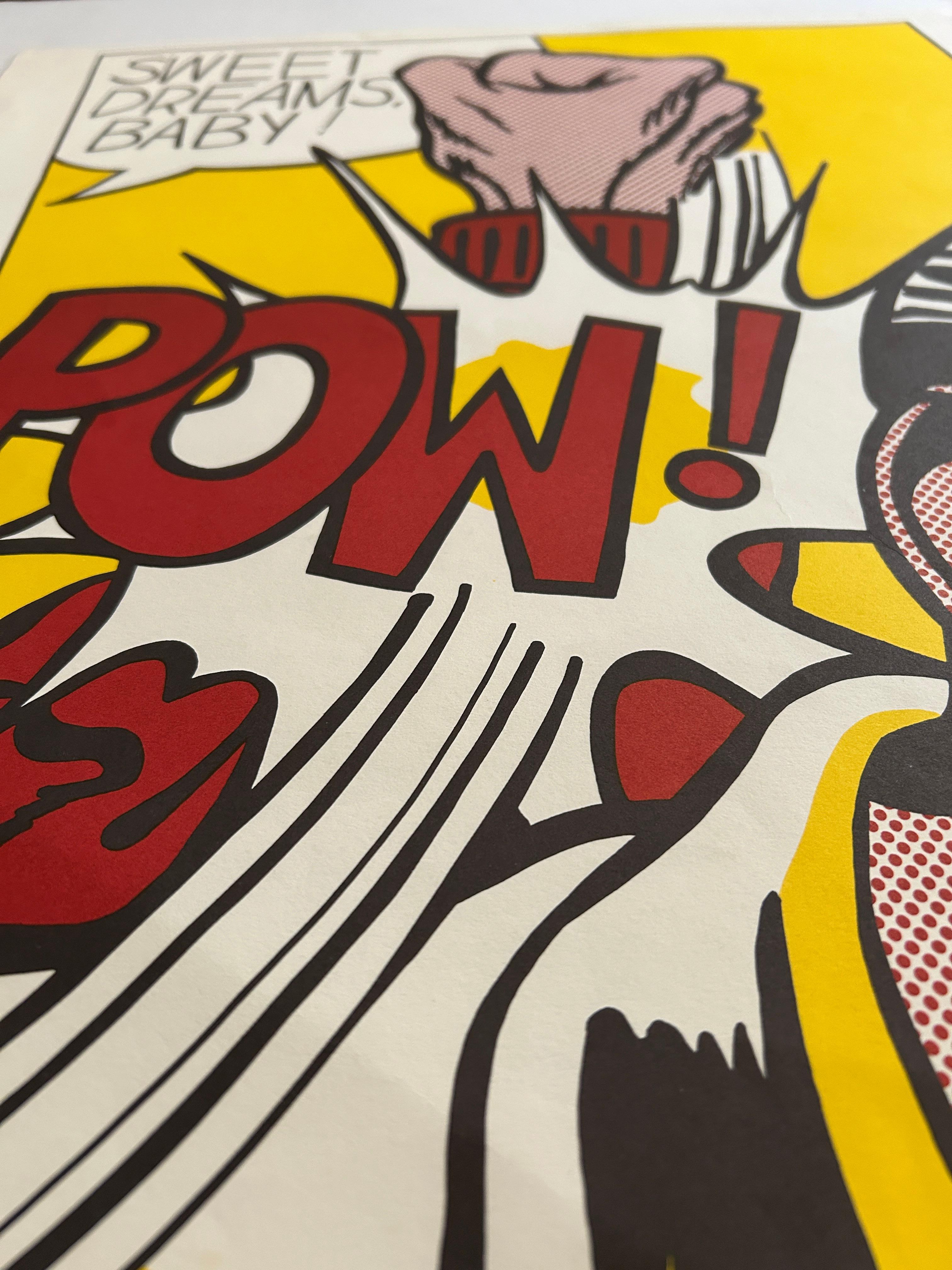 Roy Lichtenstein: „Sweet Dreams, Baby!“ Drucken 4