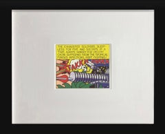 Roy Lichtenstein 'Takka-Takka' 1986