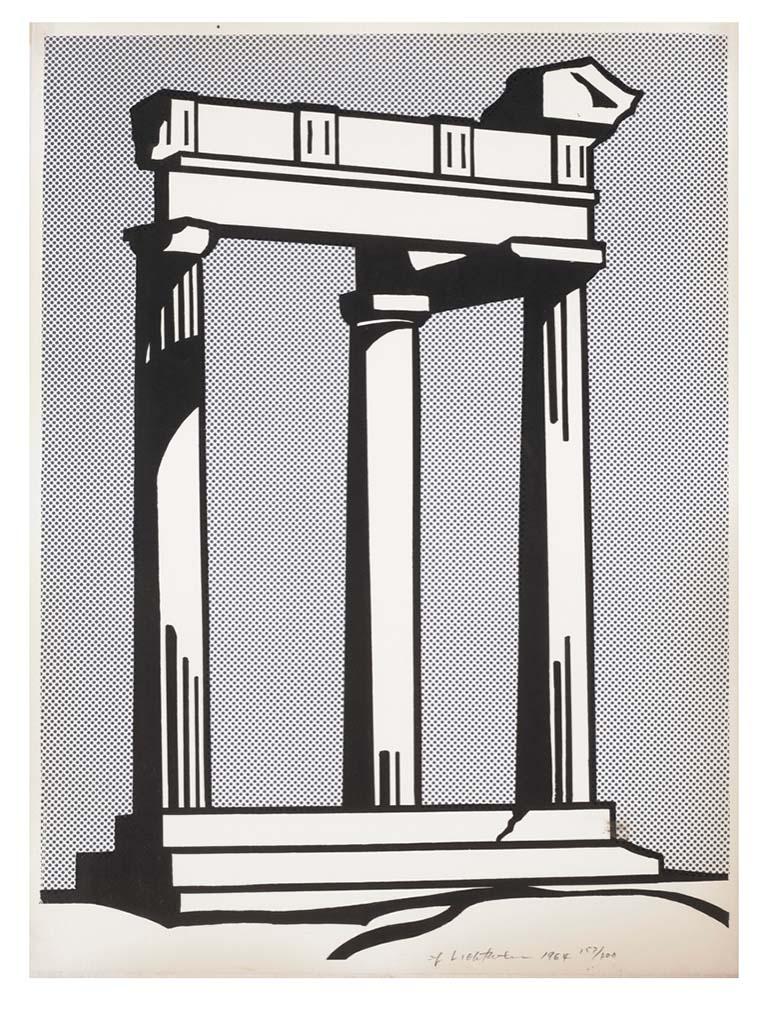 roy lichtenstein temple