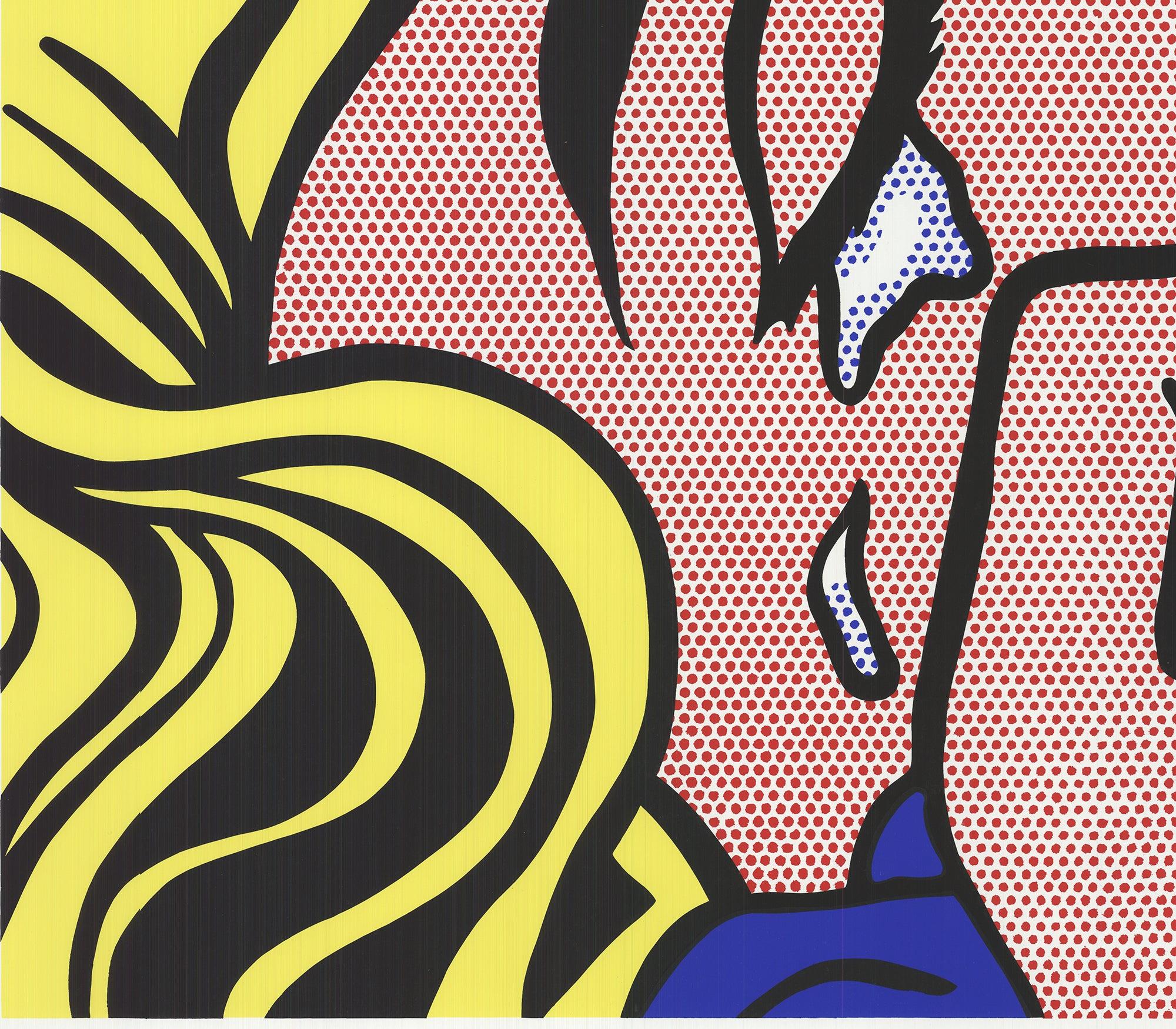 Lichtenstein 2003 'The Kiss V' Pop Art Vintage 2