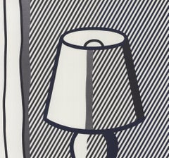 The Lamp 1995 Offset Print Poster, Pop Art, Unframed, Excellent