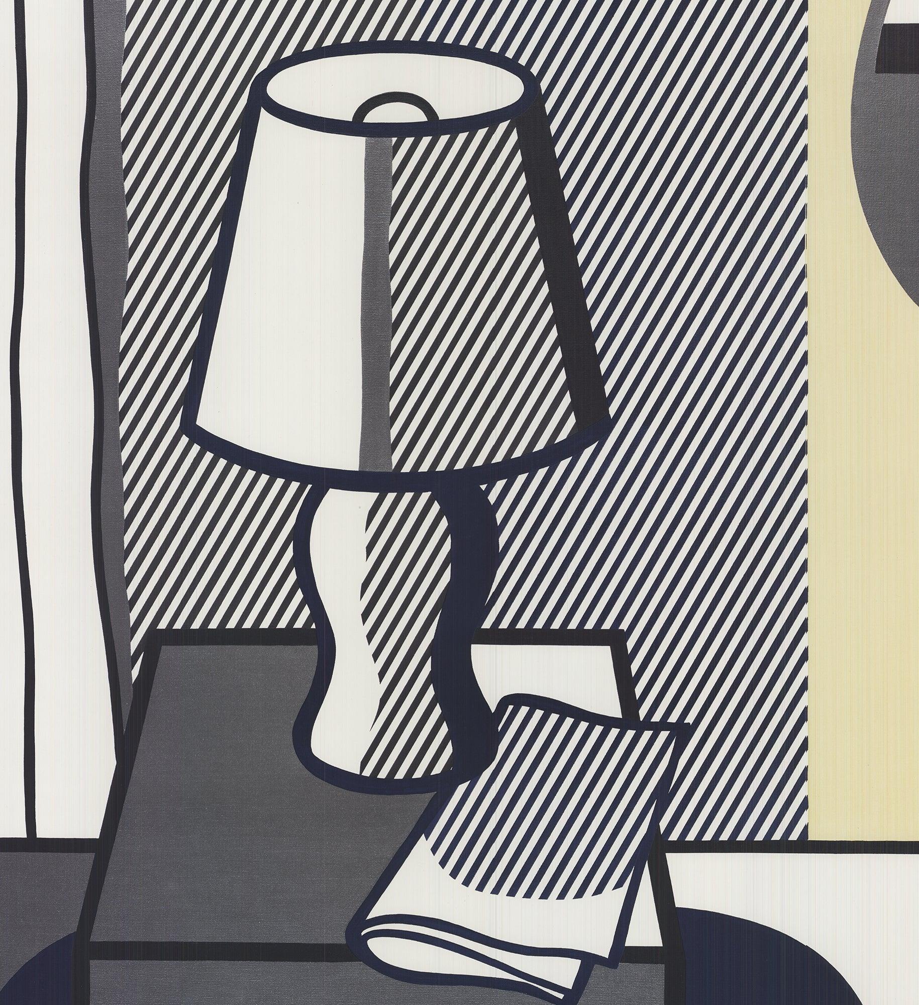 This authentic poster, published by PLAIZIER, Brussels, and printed by Carto, Brussels, on KNP-Leykam paper, commemorates Roy Lichtenstein's last exhibition in 1995 at the Palais des Beaux-Arts in Brussels. This significant event showcased the
