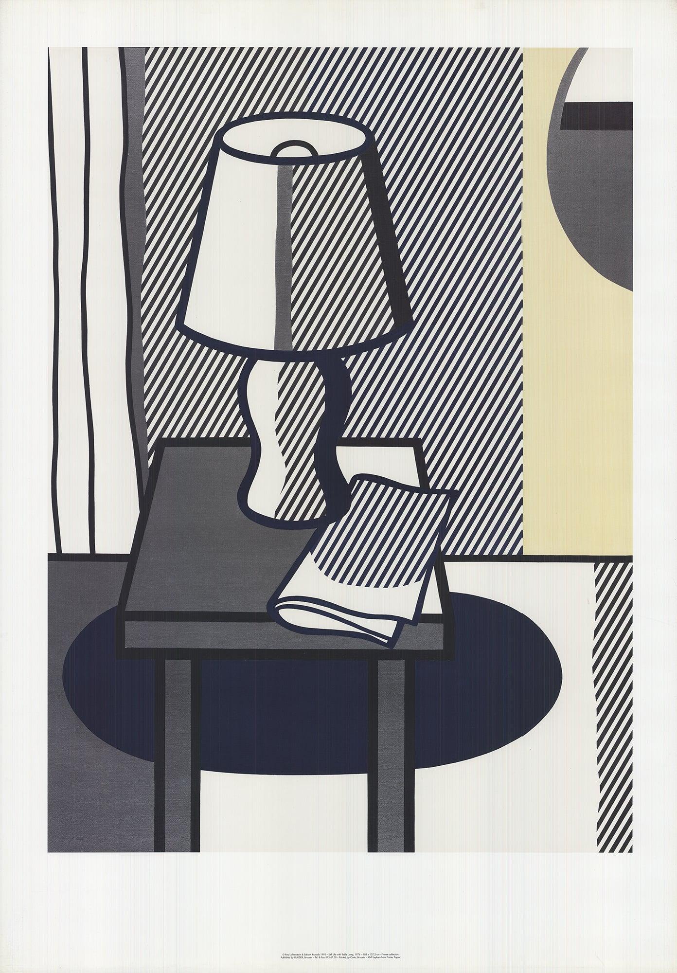 'The Lamp' 1995- Original Poster - Print by Roy Lichtenstein
