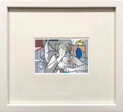Roy Lichtenstein 'Thinking Nude' 1997