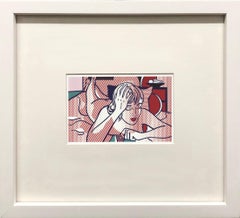 Roy Lichtenstein 'Thinking Nude, State I' 1997