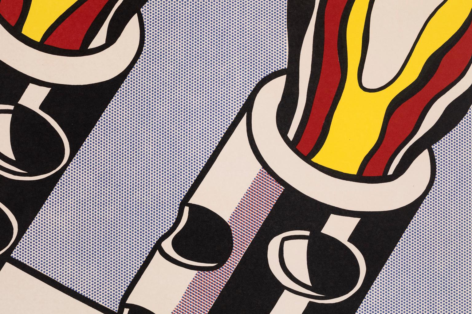 Roy Lichtenstein Tryptich  „Als ich das Feuer eröffnete“, Stedelijk Museum Amsterd, 1966 im Angebot 15