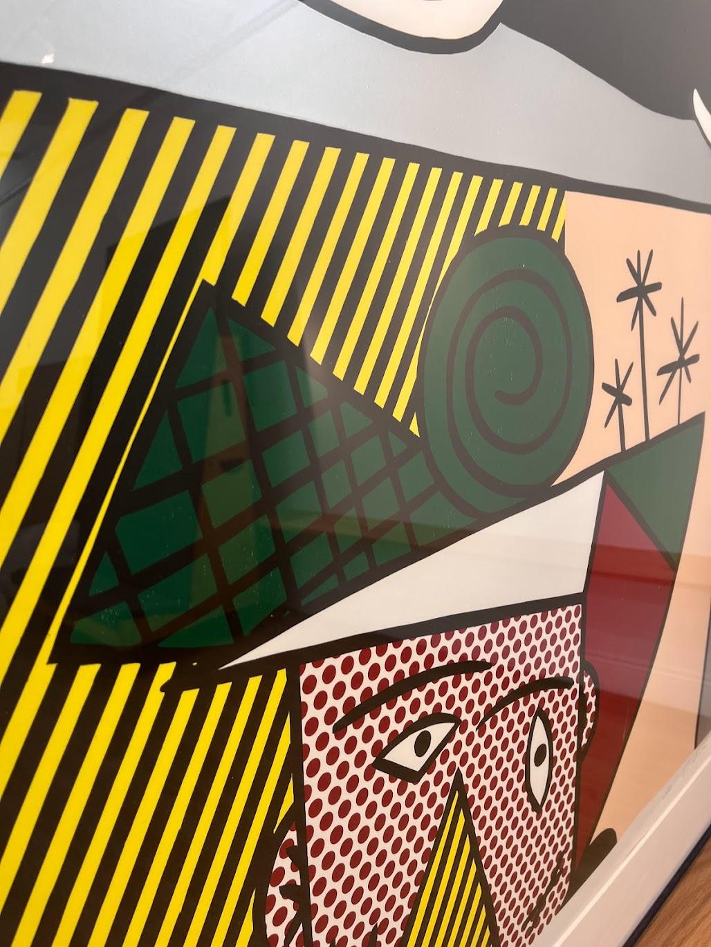 Roy Lichtenstein „Zwei Gemälde“ (Corlett 205) Multiple Media-Druck 1984 im Angebot 4