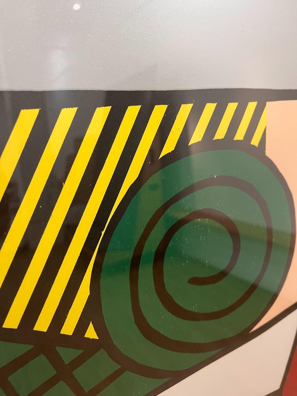 Roy Lichtenstein „Zwei Gemälde“ (Corlett 205) Multiple Media-Druck 1984 im Angebot 5