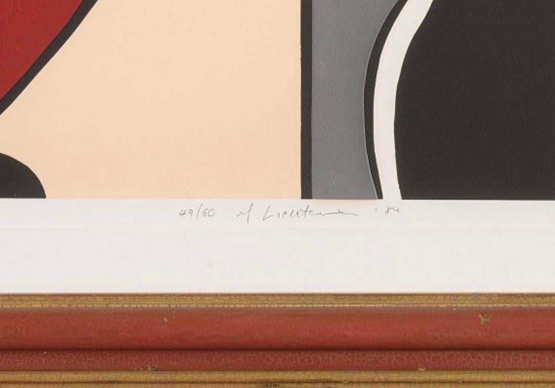 Roy Lichtenstein „Zwei Gemälde“ (Corlett 205) 1984 im Angebot 2