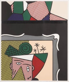 Roy Lichtenstein 'Two Paintings (Corlett 205)' Relief Print 1984