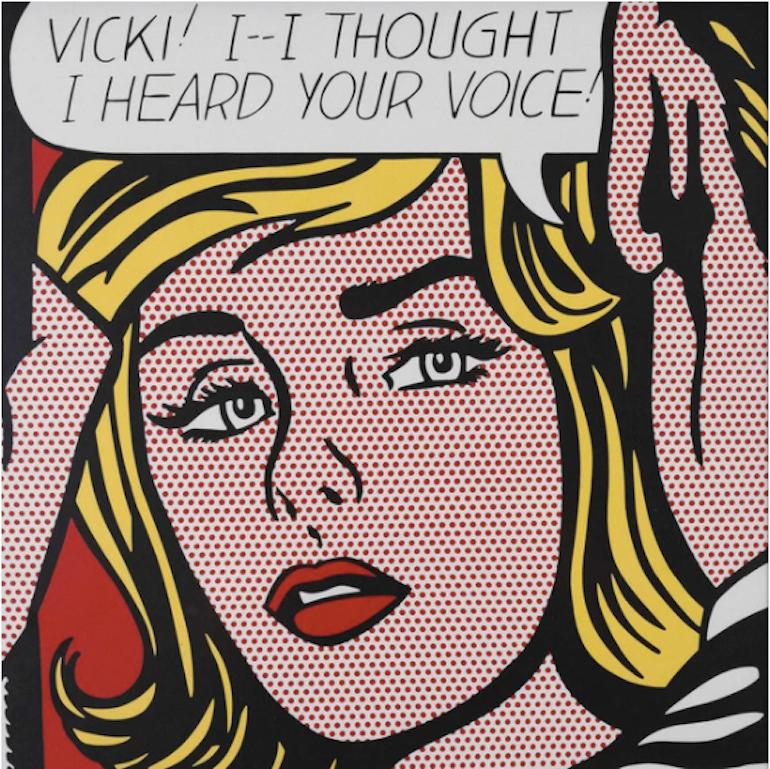 Roy Lichtenstein (1923-1997) was one of the most successful and influential artists of the 20th century, helping pioneer and define Pop Art in the 1960's.

Lichtenstein's signature style mined images from comic books and advertisements, elevating