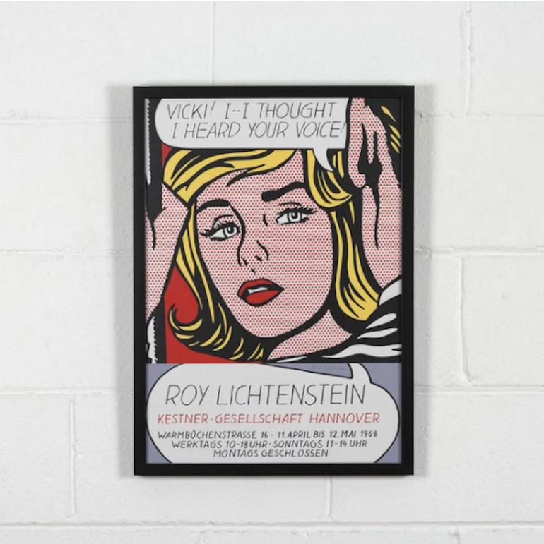 Vicki - Print by Roy Lichtenstein