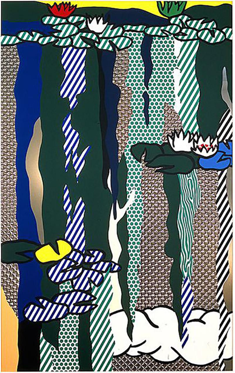 roy lichtenstein sunshine through the clouds